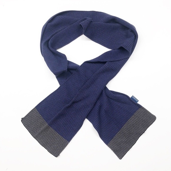 Divided by H&M purple/black/gray striped scarf - Picture 1 of 4